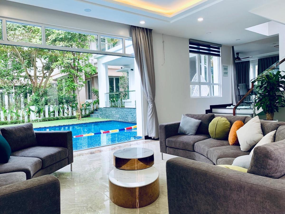 Xanh Villas Resort & Spa Luxury Hanoi Exterior foto